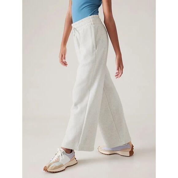 Athleta Girl Cozy Karma Wide Leg Sweat Pant - Picture 2 of 10